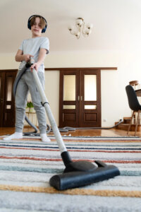 get your child to clean his room