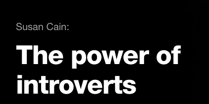 power of introverts