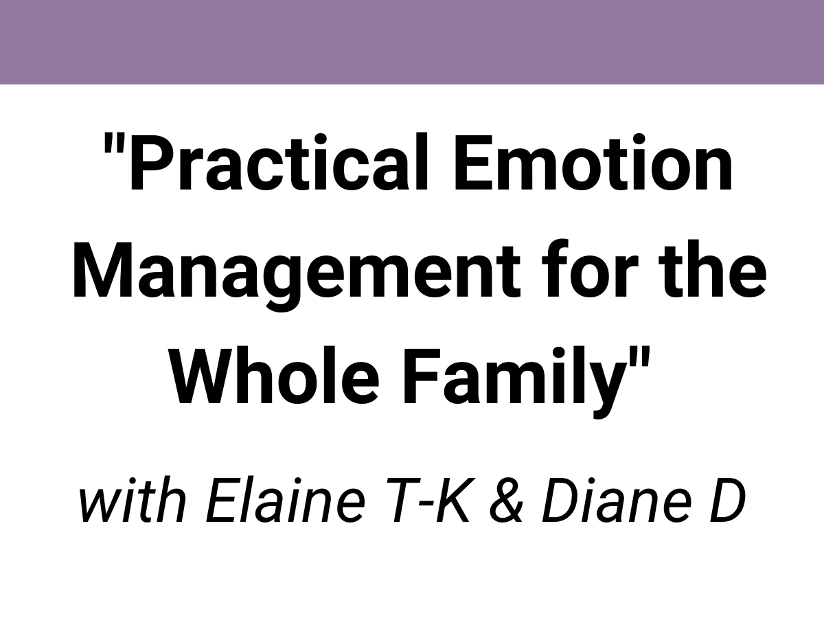 webinar library emotion management elaine taylor-klaus diane dempster practical emotion management