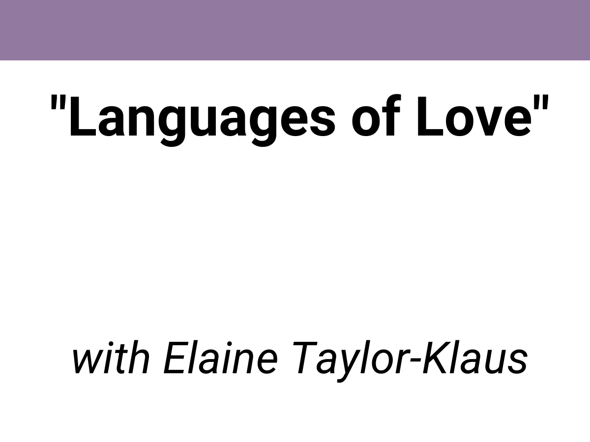 webinar library emotion management elaine taylor-klaus love languages